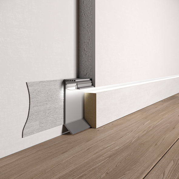 Plintă montare ascunsă ASPL35B PP 2600mm