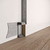 Plintă montare ascunsă ASPL35B PP 2600mm