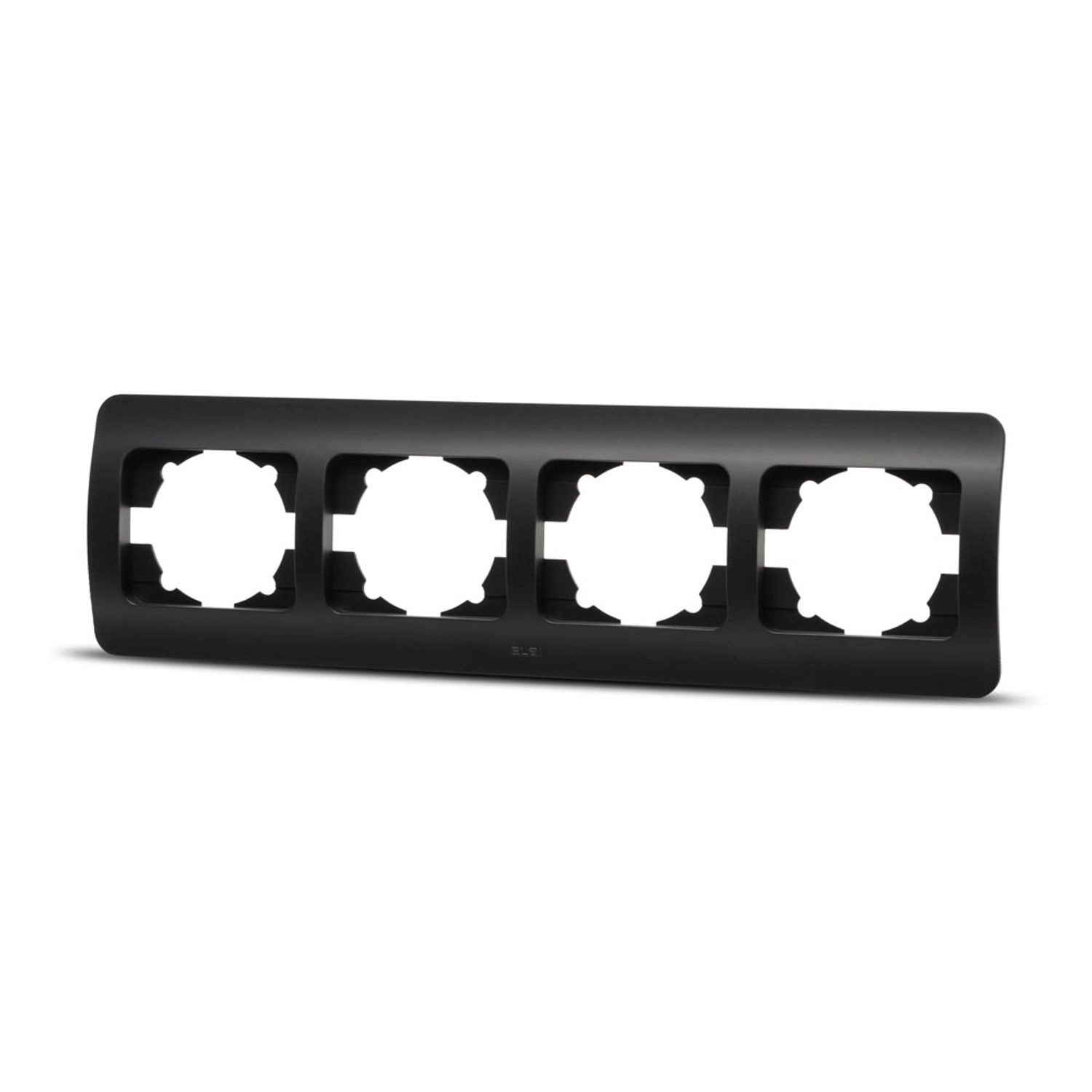 Ramă 4P negru mat EL-BI