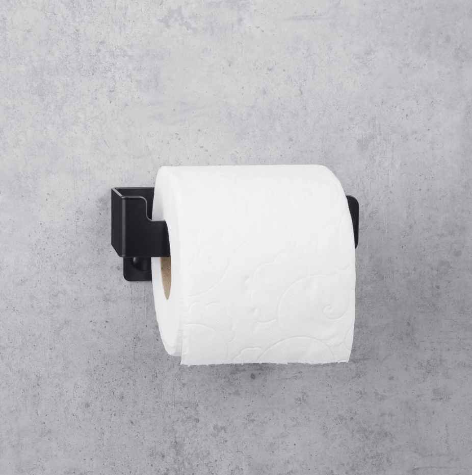 Держатель для туалетной бумаги Daske Zenda  ADH PH/Z-1468BR-A  чёрный правый