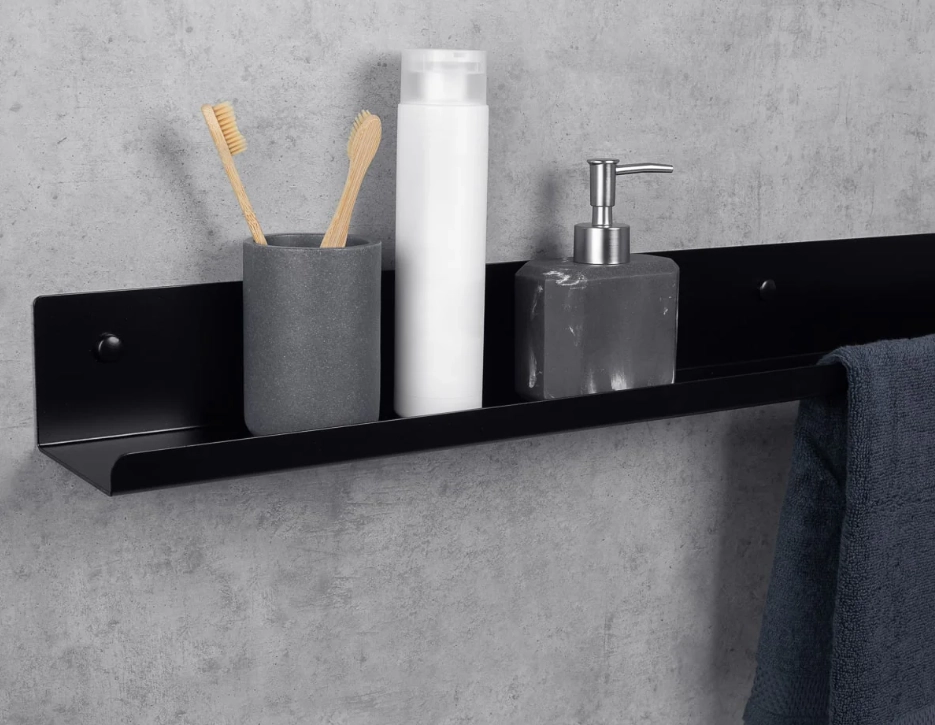 Suport cu raft Daske Mirage TR/M-0713BL negru stâng