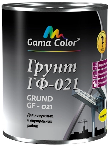 Грунтовка Gama-Color GF-021 2.7л коричневато красный