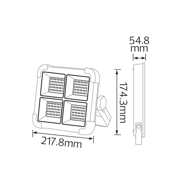 Proiector Horoz 068-027-0400 400W 6400K 71801
