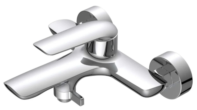 Смеситель для ванны Flow C BI/Ch 6389 Chrome