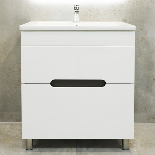 Шкаф под умывальник Bayro Etna Duo 118763 + умывальник Moershu Allegro 60 100432 