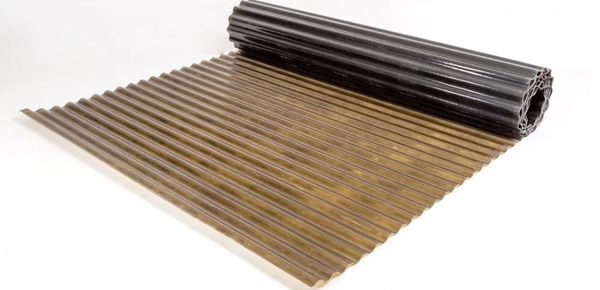 Rulou ondulat bronz 1.5*30