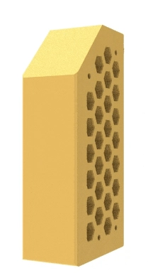 Кирпич пустотелый TM Евротон ИФ-29  желтый