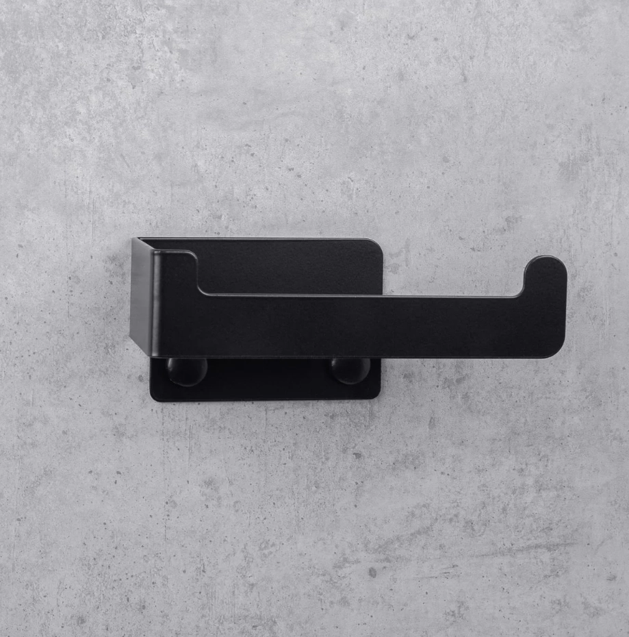 Держатель для туалетной бумаги Daske Zenda PH/Z-0072BR чёрный правый