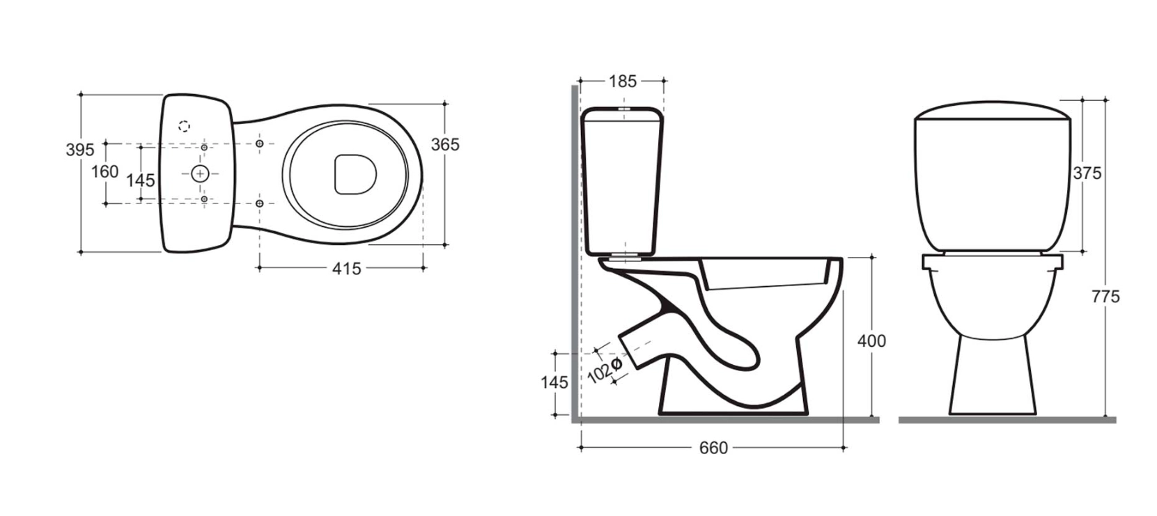 Унитаз Keramin Fest JS white