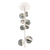 Lustră JH-840 D30*H107cm G9*10 White 0075505