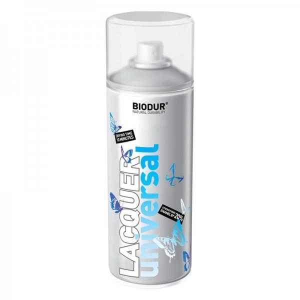 Spay lac Biodur 400ml incolor lucios