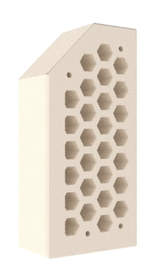 Кирпич пустотелый TM Евротон ИФ-29 белый