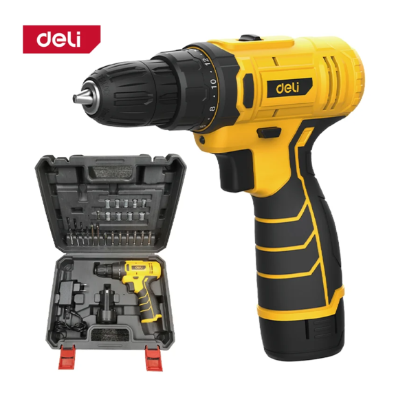 Шуруповерт Deli DL-DZ12-6A2