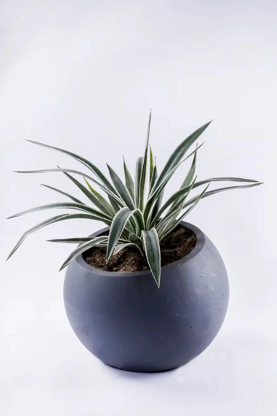 Горшок из бетона Luno D500 мм