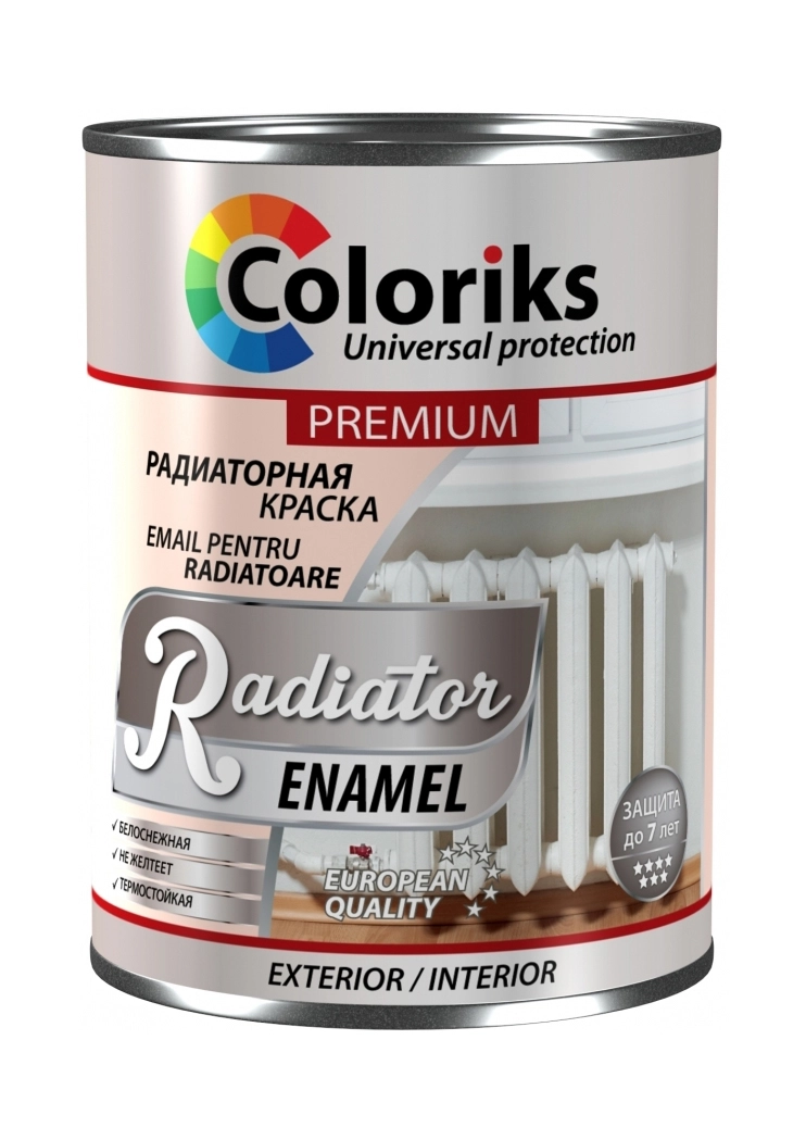 Эмаль Coloriks для радиаторов 0.9л 