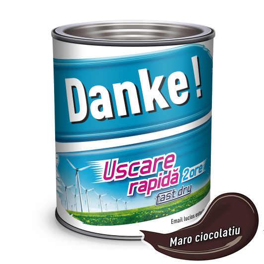Email Danke 0.75l  maro ciocolățiu