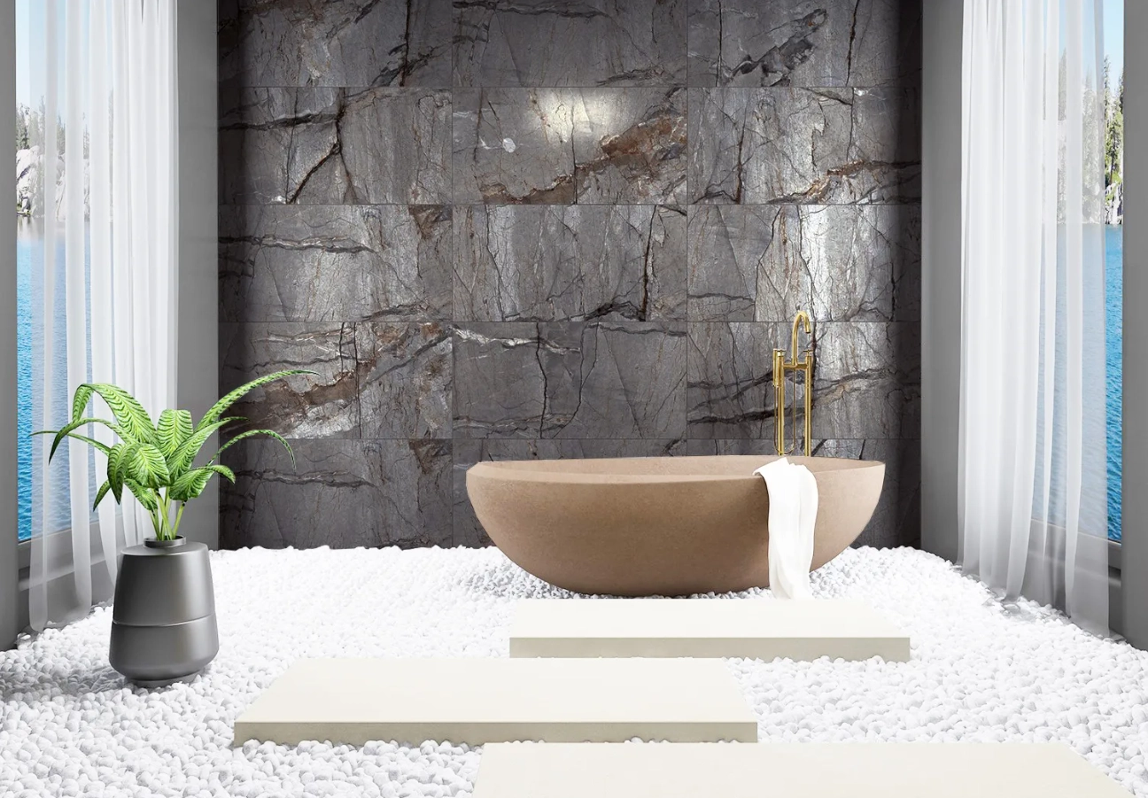 Плитка Anka Tortuga 60x120 Antracite