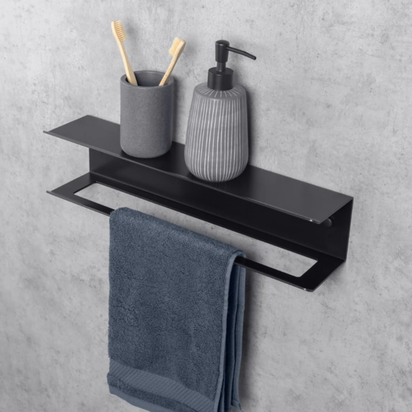 Suport cu raft Daske Pody ADH TR/PY-1017B-A negru