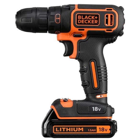 Шуруповерт Black+Decker BDCDC18KB 23904