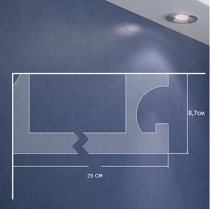 Profil MTP XPS LD-07-30  85*300*2000 