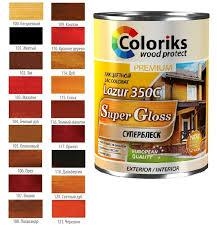 Лак Lazur Coloriks 0.75L 114 дуб