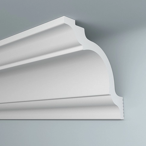 Потолочный плинтус Plintex Q80/120  