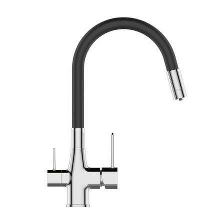 Смеситель Invena Glamour BZ-02-F08-V 