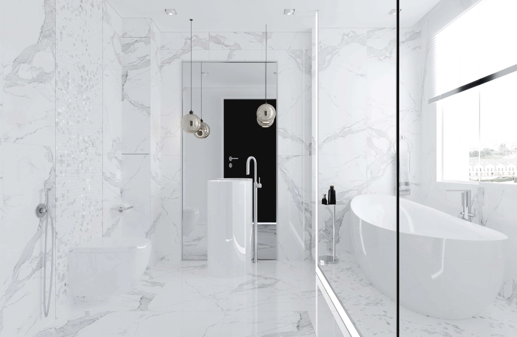 Плитка Avenzo 60x120 silver mat