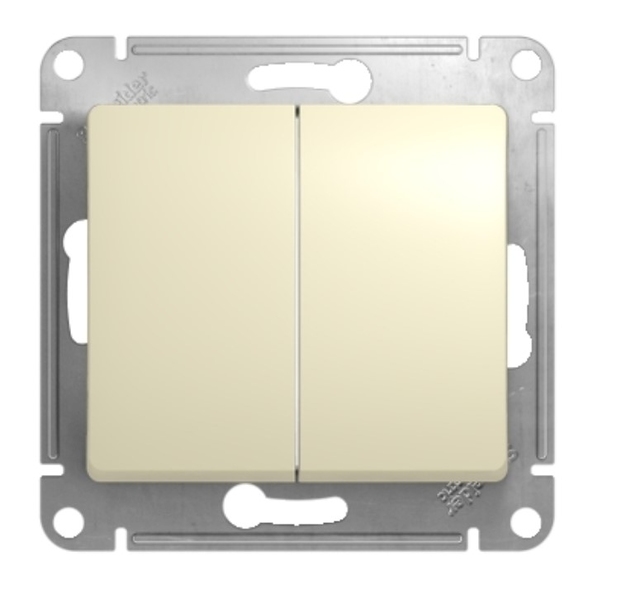 Выключатель 10A 250V Glossa GSL 000265/359