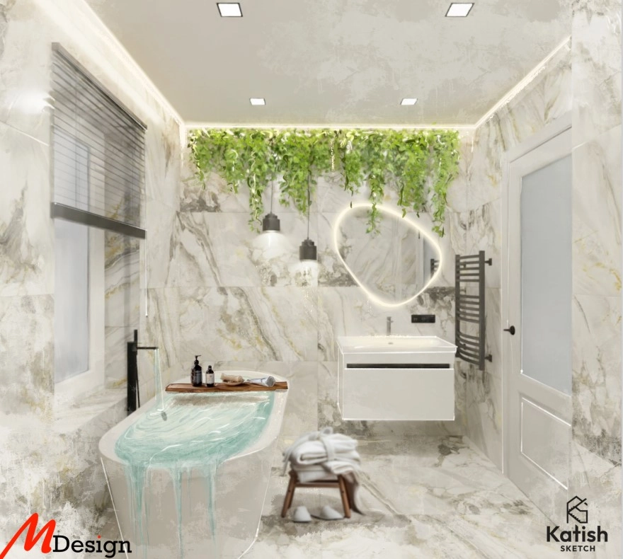 Dulap suspendat pentru lavoar Morning Nest 2070