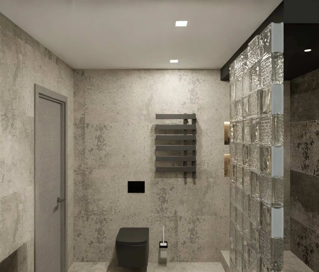 Gresie Bien Beton 60x60 Bianco