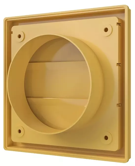 Grilă de ventilație cu jaluzele automate 15x15 1515K10F