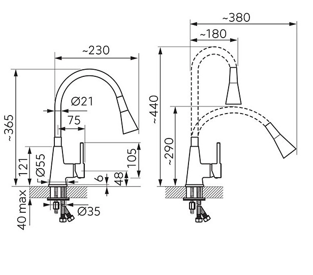 Baterie Ferro Zumba II BZA42S 62748