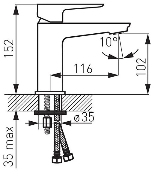 Baterie Ferro Adore BDR2 alb 59816