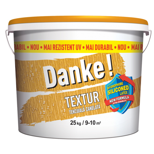 Фасадная штукатурка Danke Textur New Белая база 25 кг 
