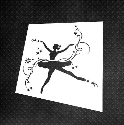 Trafaret p/decorare Baby patterns 22 