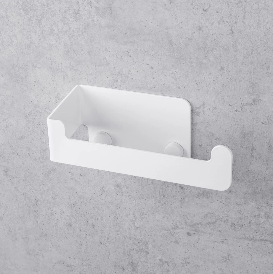 Держатель для туалетной бумаги Daske Zenda PH/Z-0102WL белый левый