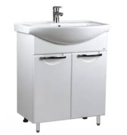 Мебель для ванной Basic Agat white 11327 