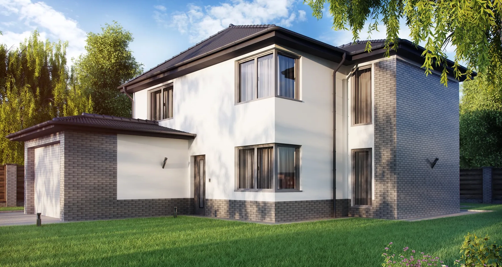 Плитка клинкерная Szkliwiona 245x65 grafitowa