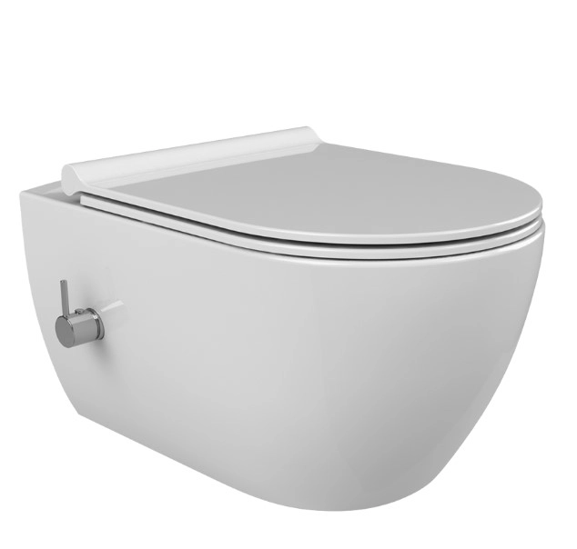 Подвесной унитаз City + Duroplast Bella Slim 109726 