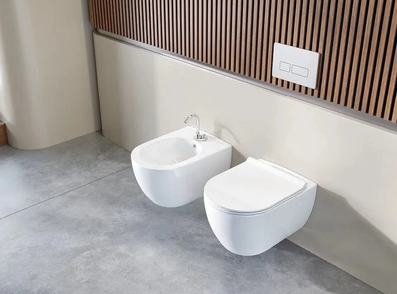 Подвесной унитаз City + Duroplast Bella Slim 109726 