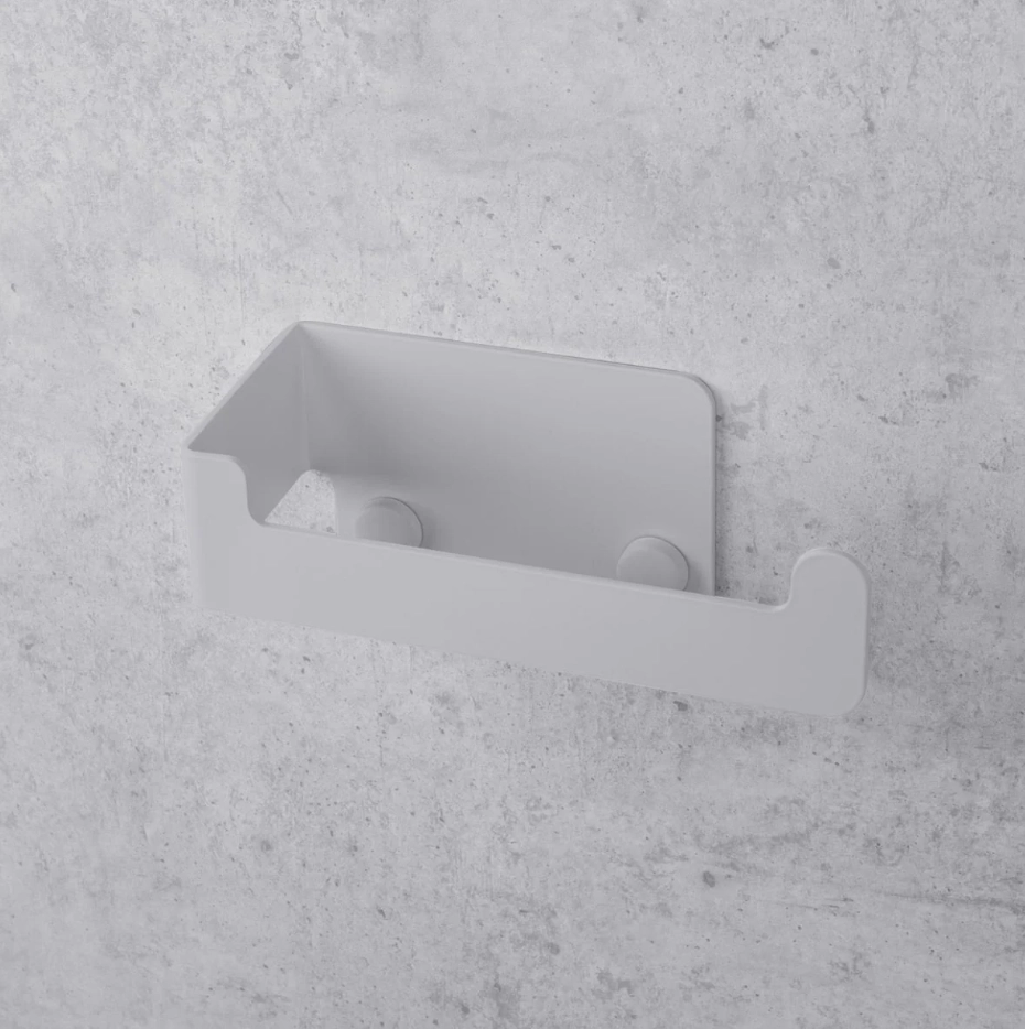 Держатель для туалетной бумаги Daske Zenda PH/Z-0089GL серый левый