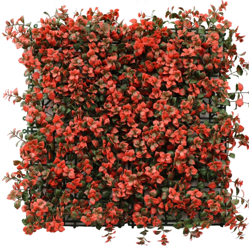 Декоративное покрытие Red Greenery 50x50 см 17676