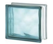 Bloc din sticlă Turquoise 1919/8 Wave Ve 004548 