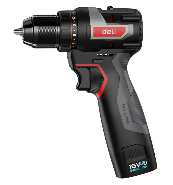 Шуруповерт Deli DE-DZ16-1D2 Li-lon 16V