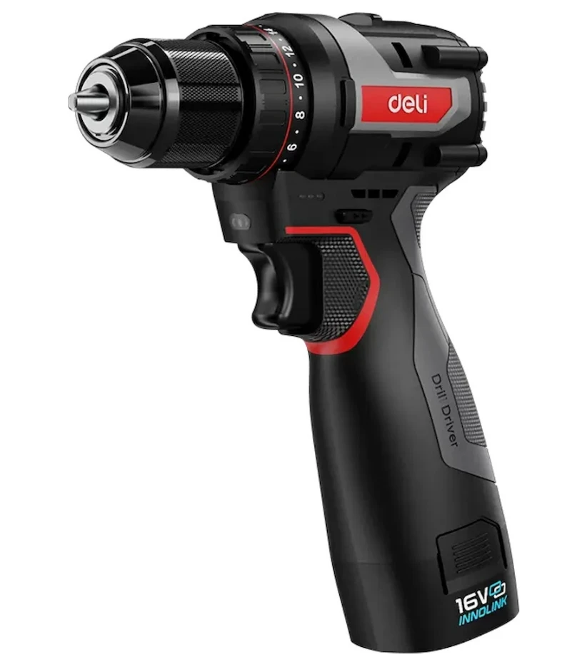 Шуруповерт Deli DE-DZ16-1D2 Li-lon 16V