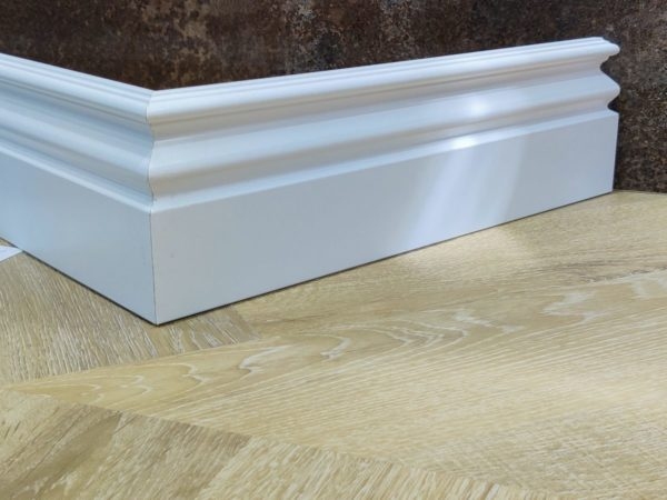 Плинтус MDF Smartprofile Paint 110мм 2.4 110G белый