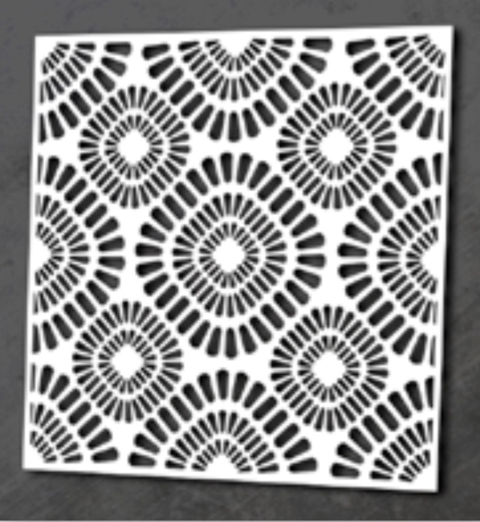 Trafaret Geometria 9 