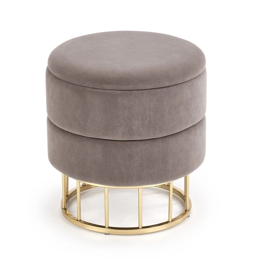 Банкетка Minty Velvet Grey 37x41