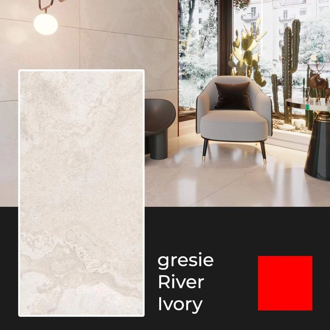 Gresie River 60x120 ivory